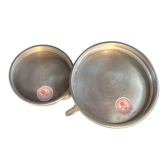 Vintage International Silver Company Pewter Coffee Tea Pot Creamer Sugar Set USA - Picture 6 of 7